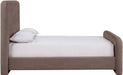 Fira - Chenille Fabric Upholstered Bed - Simple Home Plus