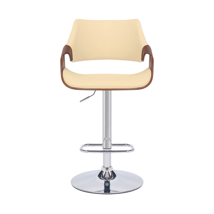 Aspen - Adjustable Bar Stool Chrome Base - Simple Home Plus