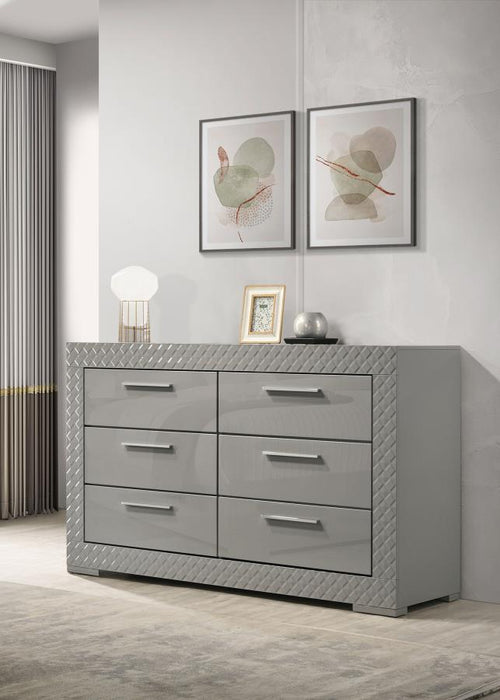 Ives - 6-Drawer Dresser - Simple Home Plus