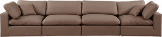 Comfy - Faux Leather Modular Sofa 4 Seats - Simple Home Plus