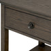 Victoria - One-Drawer Bedside Table With Shelf - Antique Brown - Simple Home Plus