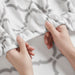 Micro Fleece - Queen Sheet Set - Gray Geo - Simple Home Plus