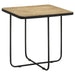 Elyna - Square Stone Top Accent Side Table - Beige - Simple Home Plus