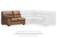 WillowBend - LAF Loveseat - Caramel - Simple Home Plus