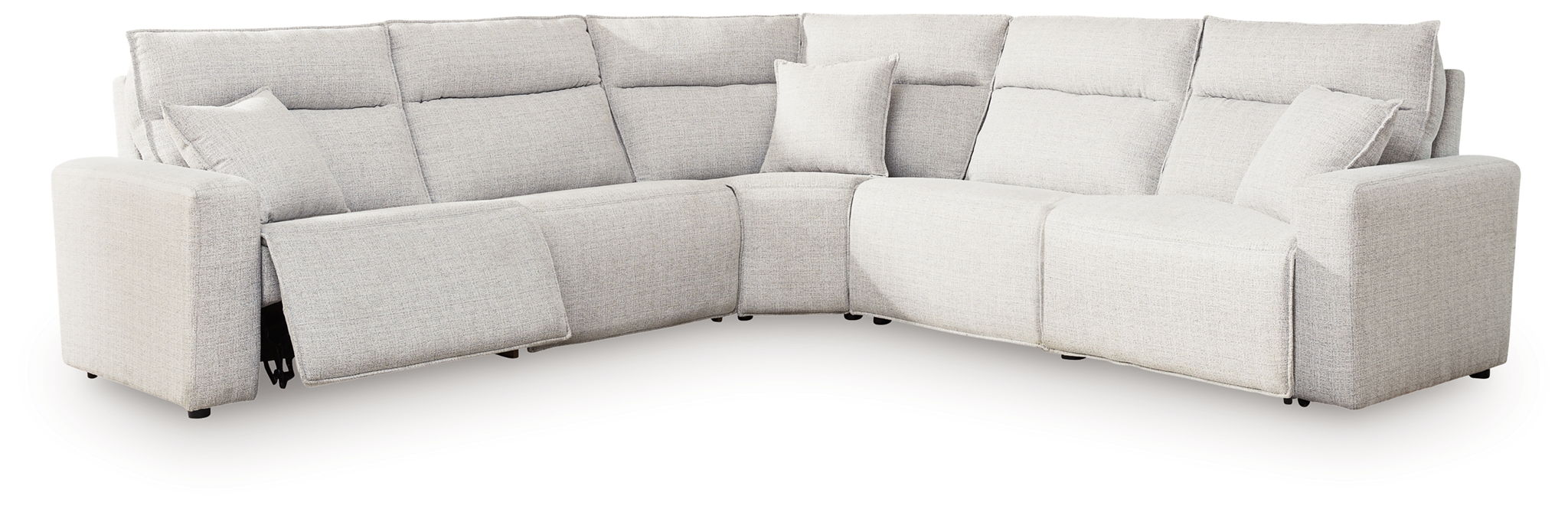Modmax II - Reclining Sectional - Stone - Simple Home Plus
