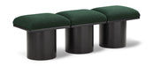 Pavilion - 3 Piece Modular Bench With Black Base - Simple Home Plus