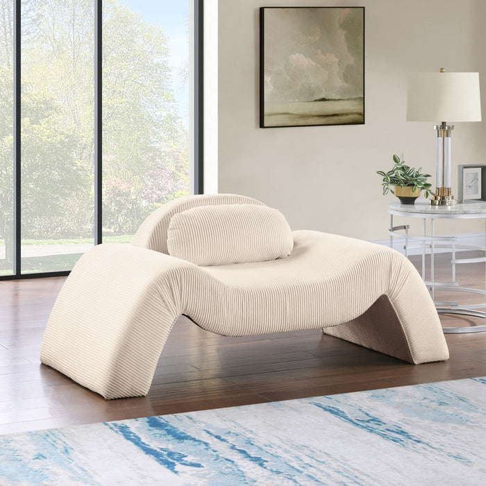 Austin - Corduroy Accent Chair - Simple Home Plus