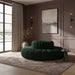 Arc - Boucle Fabric 8 Piece Round Modular Sofa - Simple Home Plus