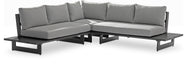 Maldives - Water Resistant Outdoor Patio Sectional With Gray Frame - Simple Home Plus