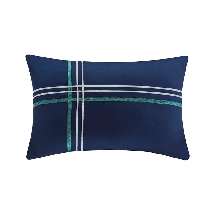 Brody - Comforter Set - Blue - Simple Home Plus