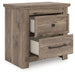 Rusticott - Brown - Two Drawer Night Stand - Simple Home Plus