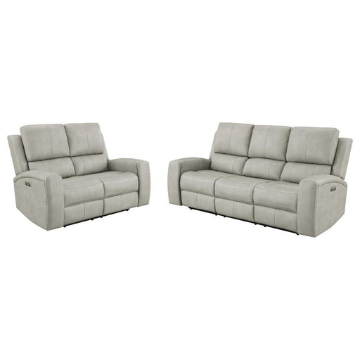 Brickston - Triple Power Reclining Sofa Set - Simple Home Plus