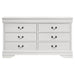 Louis Philippe - Six-Drawer Dresser - Simple Home Plus