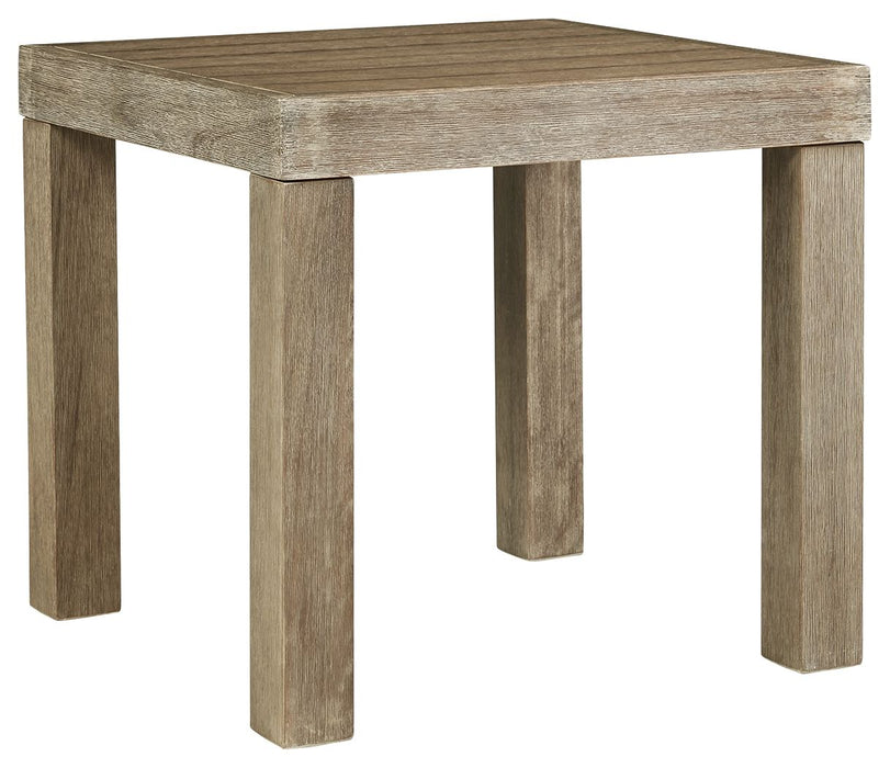 Silo Point - Brown - Square End Table - Simple Home Plus