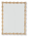 Acelmore - Light Brown - Accent Mirror - Simple Home Plus