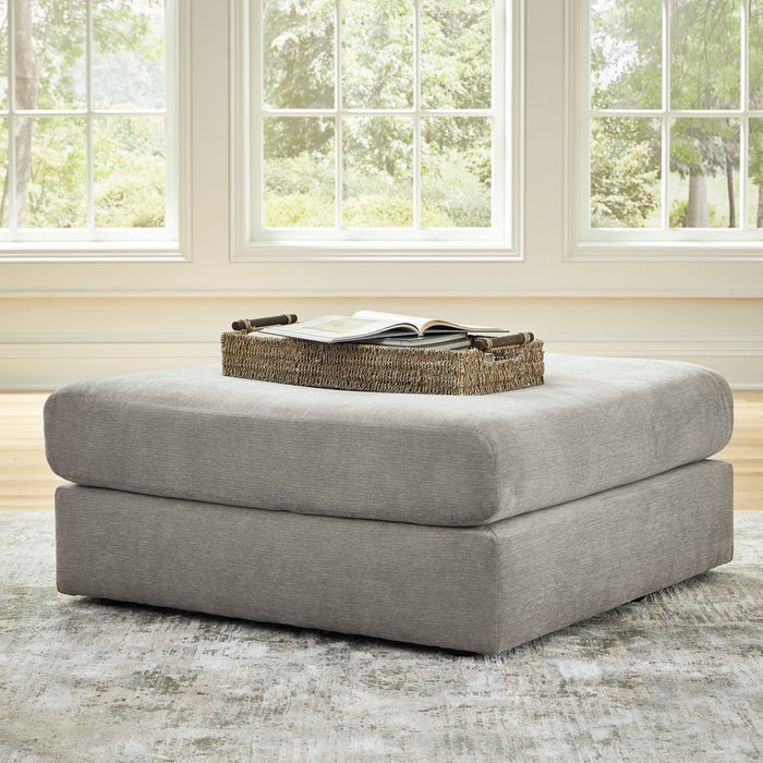Avaliyah - Ash - Oversized Accent Ottoman - Simple Home Plus
