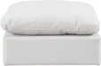 Indulge - Faux Leather Ottoman - Simple Home Plus