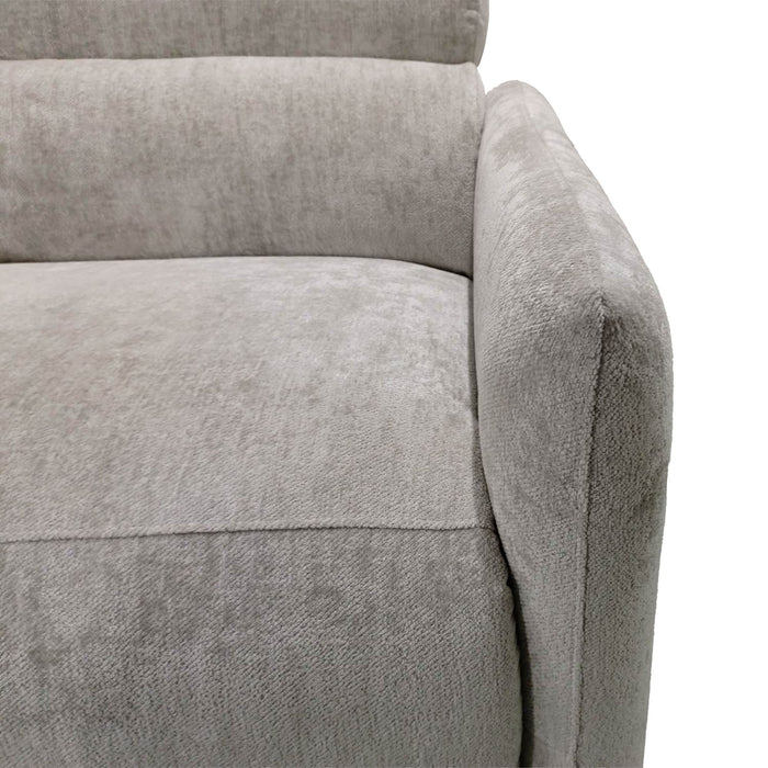 Ava - Power Modern Recliner - Light Gray - Simple Home Plus