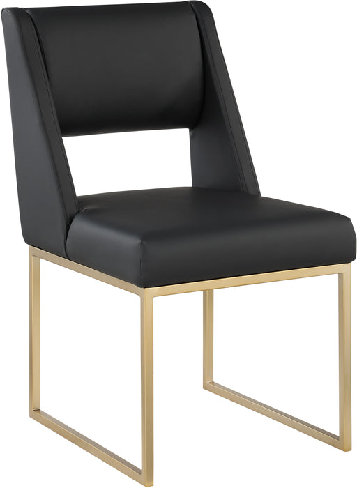 Jayce - Dining Chair Set, Gold Base - Simple Home Plus
