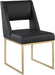 Jayce - Dining Chair Set, Gold Base - Simple Home Plus