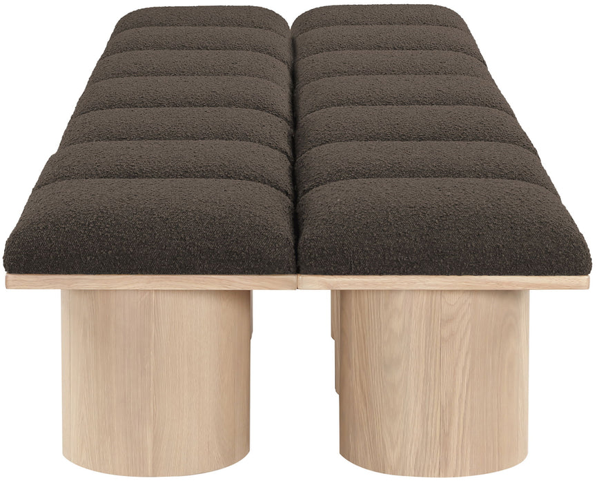 Pavilion - 14 Piece Modular Bench With Natural Base - Simple Home Plus