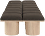 Pavilion - 14 Piece Modular Bench With Natural Base - Simple Home Plus