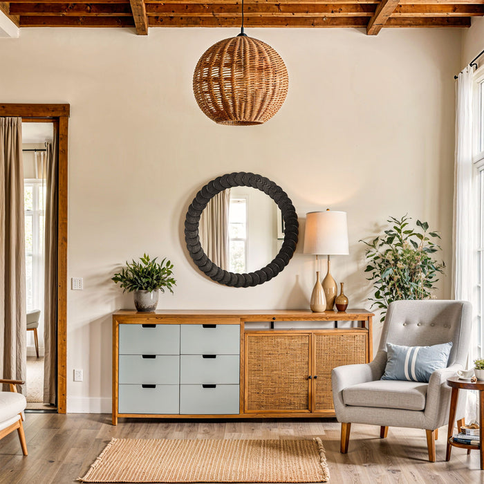 Revolve - Round Mirror - Simple Home Plus