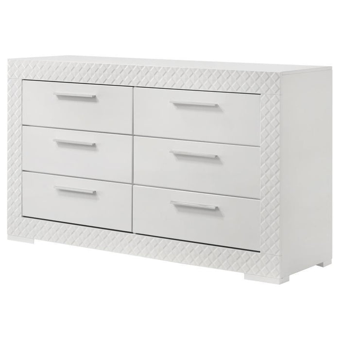 Ives - 6-Drawer Dresser - Simple Home Plus