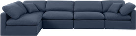 Indulge - Linen 5 Piece Modular Sectional - Simple Home Plus