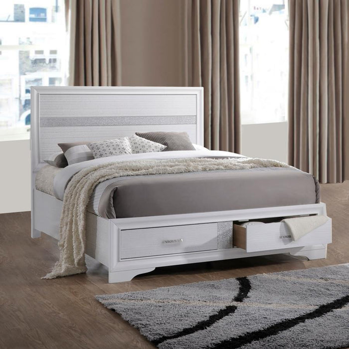 Miranda - Storage Wood Panel Bed - Simple Home Plus