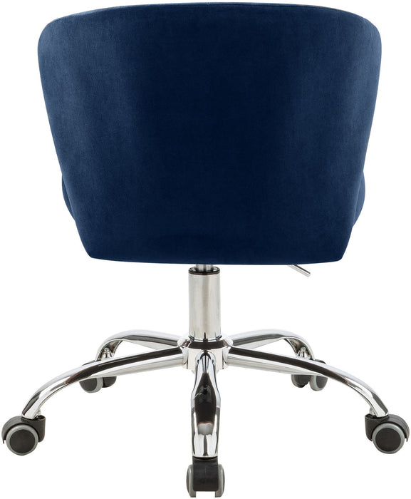 Finley - Office Chair with Chrome Legs - Simple Home Plus