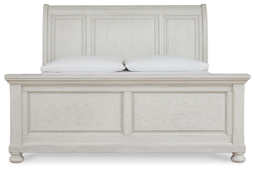 Robbinsdale - Sleigh Bed - Simple Home Plus