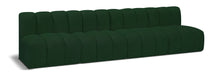 Arc - Boucle Fabric 4 Seats Modular Sofa - Simple Home Plus