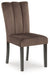 Jeshina - Mocha - Dining Upholstered Side Chair (Set of 2) - Simple Home Plus