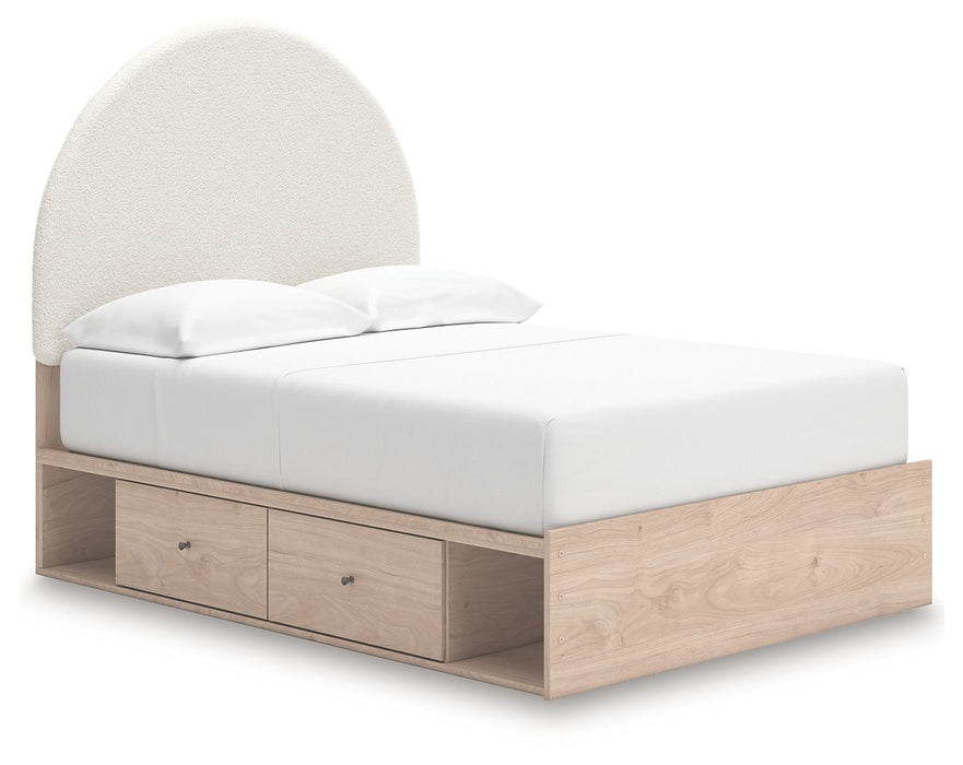 Arloster - Upholstered Panel Bed - Simple Home Plus