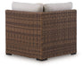 Dolan Creek - Corner With Cushion - Beige / Brown - Simple Home Plus