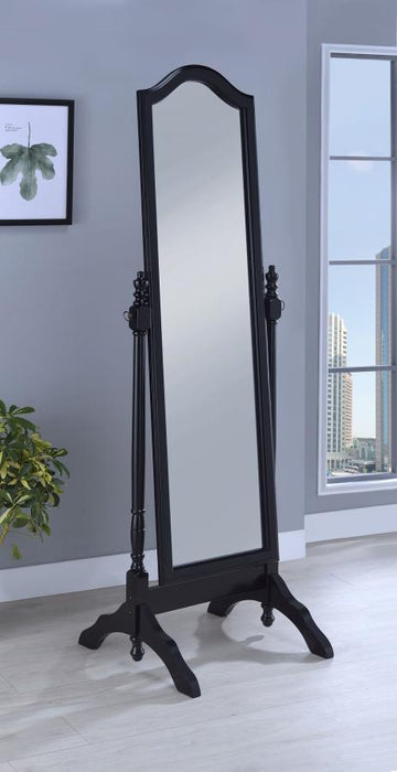 Cabot - Wood Adjustable Length Cheval Mirror - Simple Home Plus