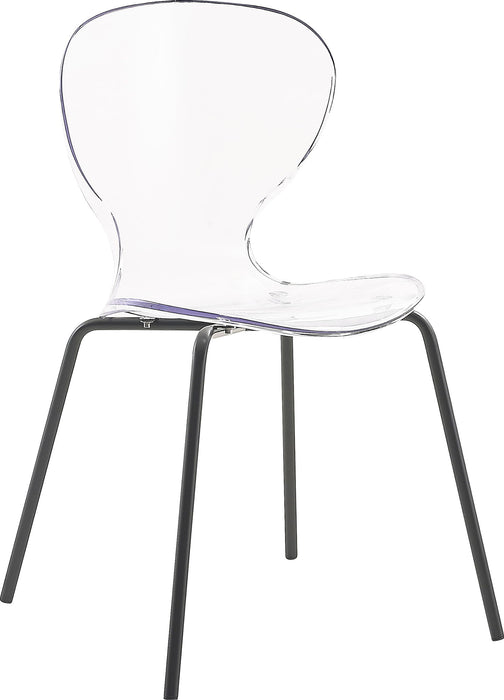 Clarion - Metal Dining Chair (Set of 2) - Matte Black