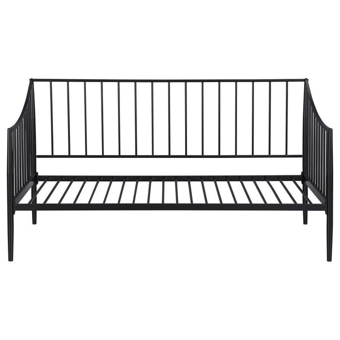 Newbury - Metal Twin Daybed Bed Frame - Matte Black - Simple Home Plus