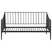 Newbury - Metal Twin Daybed Bed Frame - Matte Black - Simple Home Plus