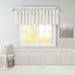 Emilia - Lightweight Valance With Beads - White - Simple Home Plus