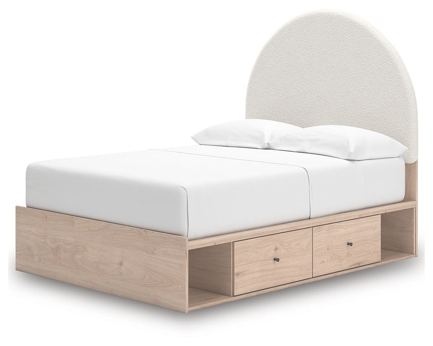 Arloster - Upholstered Panel Bed - Simple Home Plus