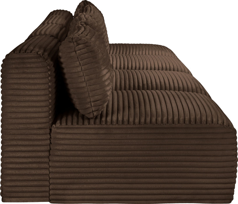 Shaggy - 4 Seat Modular Armless Sofa - Simple Home Plus