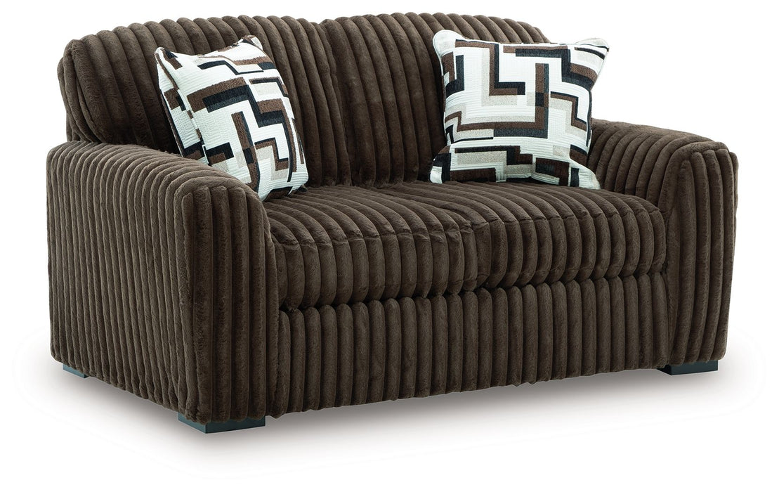 Midnight-Madness - Loveseat - Simple Home Plus