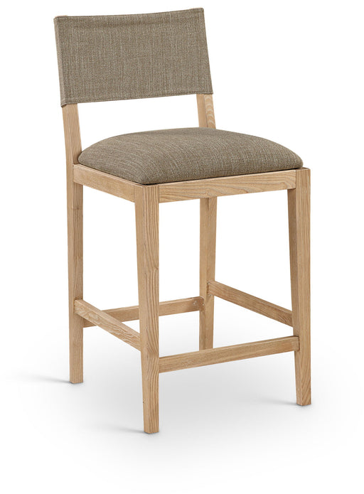 Avon - Linen Textured Performance Fabric Upholstered Counter Stool - Simple Home Plus