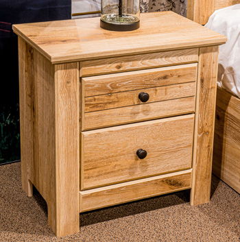 Makidern - Two Drawer Night Stand - Simple Home Plus
