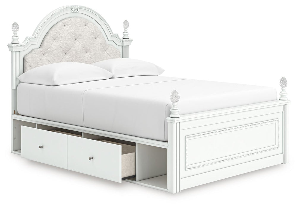 Kozlani - Upholstered Panel Storage Bed - Simple Home Plus