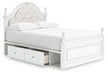 Kozlani - Upholstered Panel Storage Bed - Simple Home Plus