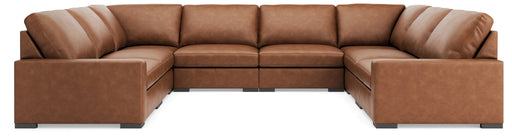 Calden - 8-Piece Sectional - Caramel - Simple Home Plus