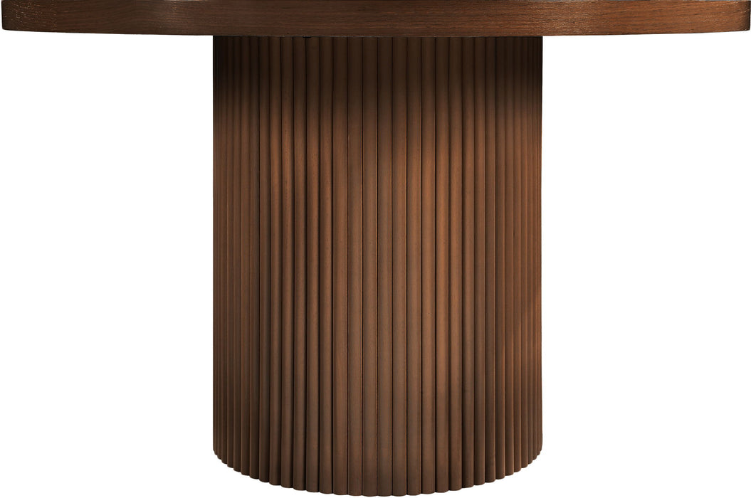 Belinda - Wood Oak Veneer Dining Table - Simple Home Plus